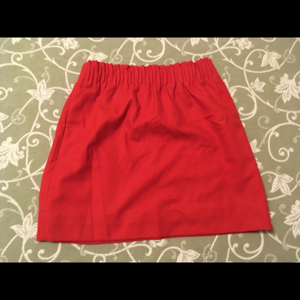 J.Crew Shirred Waist Skirt